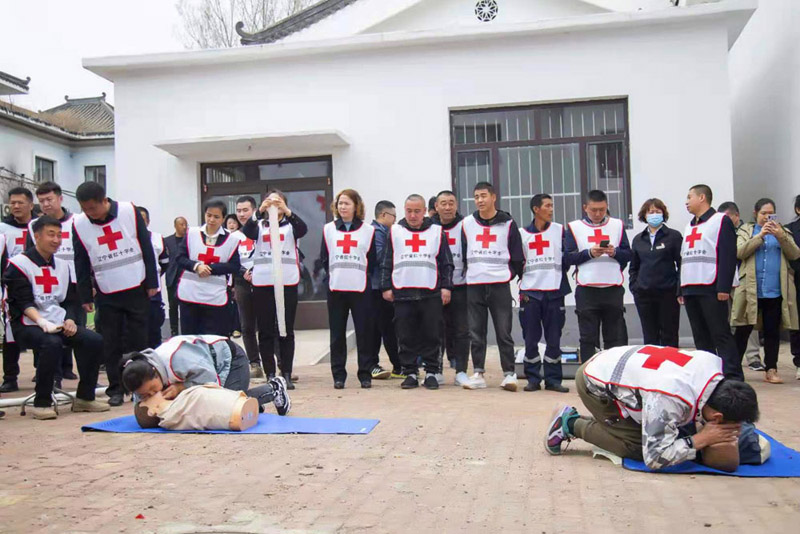 红十字救护站抖圈水洞站正式启用_抖圈水洞风物区